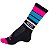 MEIA MARCIO MAY SPORTS AQUARELA LISTRAS ROSA/AZUL/BRANCO - Imagem 1