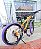 BICICLETA MTB FREERIDE ARO (26) PRO-X MANDRAKE KIT 24 VELOCIDADES FREIO DISC HIDRÁULICO COR LARANJA/ROXO - Imagem 4