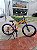 BICICLETA MTB FREERIDE ARO (26) PRO-X MANDRAKE KIT 24 VELOCIDADES FREIO DISC HIDRÁULICO COR LARANJA/ROXO - Imagem 5