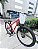 BICICLETA MTB ARO (29) CALOI SUPRA ALUMINIO 21V IMPORTADO FREIO DISC MECÂNICO QUADRO 15 (P) VERMELHA - Imagem 6