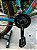 BICICLETA MTB ARO (29) HOUSTON KAMP CÂMBIO SHIMANO 21VELOCIDADES (3X7) FREIO DISC MECÂNICO TAMANHO 15 (P) VERDE/PEROLA - Imagem 4