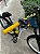 BICICLETA MTB FREERIDE ARO (26) VIKINGX TUFF 25 KIT 1X7 (7 VELOCIDADES) FREIO DISC MECÂNICO COR TURQUEZA/AMARELO - Imagem 5