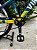BICICLETA MTB FREERIDE ARO (26) VIKINGX TUFF 25 KIT 1X7 (7 VELOCIDADES) FREIO DISC MECÂNICO COR TURQUEZA/AMARELO - Imagem 4