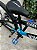 BICICLETA MTB FREERIDE ARO (26) VIKINGX TUFF 25 KIT 1X7 (7 VELOCIDADES) FREIO DISC MECÂNICO COR PRETO/AZUL - Imagem 4
