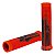 PAR DE MANOPLA PUNHO BIKE BMX 165MM PRO-X VERMELHO BORRACHA - Imagem 1