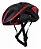 CAPACETE ADULTO PRETO/VERMELHO TSW TEAM S/LED TAMANHO M (54 - 58) - Imagem 1
