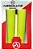 PAR DE MANOPLA PUNHO BIKE MTB ABSOLUTE AMARELO NEON SILICONE - Imagem 3