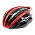 CAPACETE ADULTO PRETO/VERMELHO ABSOLUTE PRIME SEM LED TAMANHO G (58-61) - Imagem 2