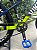 BICICLETA MTB FREERIDE ARO (26) VIKINGX TUFF 25 KIT 1X8 (8 VELOCIDADES) FREIO DISC MECÂNICO COR PRETO/AZUL/NEON - Imagem 5