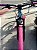 BICICLETA MTB FREERIDE ARO (26) ABSOLUTE BRUTUS 8V KIT VELOFORCE 8V FREIO DISC HIDRÁULICO COR AZUL/BRANCO/ROSA - Imagem 8