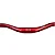 GUIDAO MTB DH 31,8X780MM ALUMINIO CURVO VERMELHO - Imagem 1