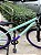 BICICLETA MTB ARO (29) TRACK 7 VELOCIDADES (1X7) FREIO DISC MECÂNICO TAMANHO 15 (P) MENTA/ROXO EM AÇO CARBONO - Imagem 2