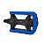 PEDAL METALCICLO BICOLOR EXPORT 9/16 AZUL SEM ESFERA “EIXO GROSSO” - Imagem 3