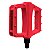 PEDAL METALCICLO FREESTYLE FREE SPORT 9/16 VERMELHO SEM ESFERA  “EIXO GROSSO” - Imagem 3