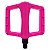 PEDAL METALCICLO FREESTYLE FREE SPORT 9/16 ROSA SEM ESFERA  “EIXO GROSSO” - Imagem 1