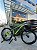 BICICLETA MTB FREERIDE ARO (26) VIKINGX TUFF X-35  KIT 9 VELOCIDADES FREIO DISC HIDRÁULICO COR CINZA/AMARELO - Imagem 1