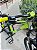 BICICLETA MTB FREERIDE ARO (26) VIKINGX TUFF X-35  KIT 9 VELOCIDADES FREIO DISC HIDRÁULICO COR CINZA/AMARELO - Imagem 6
