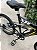 BICICLETA ARO (20) MASCULINA TRACK  KIT 6V (1X6) SUSP DUPLA PRETO/AMARELO - Imagem 2