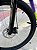 BICICLETA MTB ARO 29 TRACK 21V FREIO DISC MECÂNICO 15 (P) LILAS/AMARELO - Imagem 6