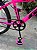 BICICLETA ARO (24) FEMININA COR ROSA S/ MARCHA FREIOS V-BRAKE GTI ATENA - Imagem 6