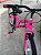 BICICLETA ARO (24) FEMININA COR ROSA S/ MARCHA FREIOS V-BRAKE GTI ATENA - Imagem 9