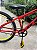 BICICLETA ARO (24) MASCULINA COR VERMELHA S/ MARCHA FREIOS V-BRAKE GTI THOR - Imagem 3