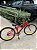BICICLETA ARO (24) MASCULINA COR VERMELHA S/ MARCHA FREIOS V-BRAKE GTI THOR - Imagem 9
