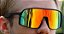 OCULOS CILISMO YKD PRETO LENTE AMARELA ESPELHADO - Imagem 1