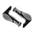 PAR DE MANOPLA PUNHO BIKE MTB ELLEVEN ERGONOMICA COM BAR END PRETO/CINZA BORRACHA - Imagem 2