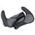 PAR DE MANOPLA PUNHO BIKE MTB ELLEVEN ERGONOMICA COM BAR END PRETO/CINZA BORRACHA - Imagem 3