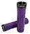 PAR DE MANOPLA PUNHO BIKE MTB ELLEVEN ROXO BORRACHA COM TRAVA - Imagem 3