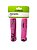 MANOPLA FREE RIDE 120MM ROSA/PR - Imagem 1