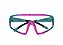 OCULOS CICLISMO FOTOCROMÁTICO BICOLOR ROSA/VERDE - Imagem 1