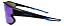 OCULOS CICLISMO ESPELHADO UV400 ELLEVEN PRETO/AZUL - Imagem 2
