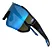 OCULOS CICLISMO ESPELHADO UV400 ELLEVEN PRETO/AZUL - Imagem 4