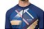 CAMISA CICLISMO MASCULINA ELITE AZUL MARINHO TAMANHO P - Imagem 1
