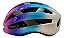 CAPACETE ADULTO ROSA/ROXO/AZUL ELLEVEN INMOLD RACE S/ LED TAMANHO G 57-62 - Imagem 2