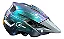 CAPACETE ADULTO CAMALEÃO ELLEVEN TRAIL INMOLD RACE S/ LED TAMANHO G 57-62 - Imagem 2