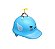 CAPACETE  INFANTIL CHAPEUZINHO ELLEVEN AZUL S/LED TAMANHO ÚNICO - Imagem 1