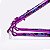 QUADRO ARO (26) HUPI NAJA ROXO GANCHEIRA VERTICAL - Imagem 4