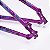 QUADRO ARO (26) HUPI NAJA ROXO GANCHEIRA VERTICAL - Imagem 6