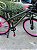 BICICLETA MTB ARO (29) TRACK 7 VELOCIDADES (1X7) FREIO DISC MECÂNICO TAMANHO 15 (P) GRAFITE/PINK EM AÇO CARBONO - Imagem 9