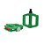 PEDAL INFANTIL PLAT NYLON 1/2 VERDE SEM ESFERA - Imagem 2