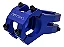 SUPORTE MESA DE GUIDÃO MTB GTA AZUL 45MM X 31.8MM ALUMINIO - Imagem 1