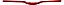 GUIDAO MTB GTA DH 31.8X800X35MM RAINBOW ALUMINIO CURVO VERMELHO - Imagem 1