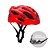 CAPACETE CICLISMO COR VERMELHO GTA INMOLD START C/ LED TAMANHO G (58 - 62) - Imagem 5