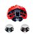CAPACETE CICLISMO COR VERMELHO GTA INMOLD START C/ LED TAMANHO P (54 - 58) - Imagem 3