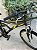 BICICLETA MTB ARO (26) CALOI ANDES KIT 21 VELOCIDADES FREIO V-BRAKE COR PRETO/AMARELO - Imagem 5