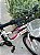 BICICLETA ARO (24) FEMININA CALOI CECI 18 VELOCIDADES FREIO V-BRAKE COM CESTA COR BRANCO/ROSA - Imagem 4