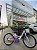 BICICLETA ARO (20) FEMININA CALOI CECI S/ MARCHA FREIO V-BRAKE COM CESTA COR BRANCO/ROXO - Imagem 1